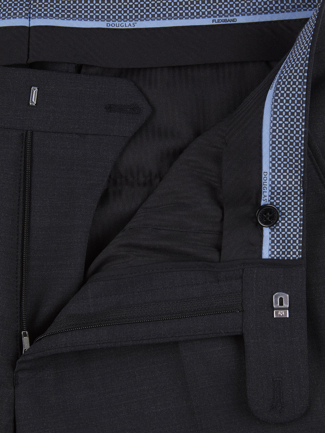 Douglas – Regular Fit – Charcoal – Biarritz Formal Trousers