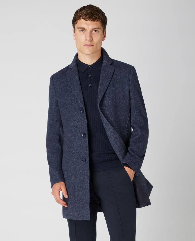 Remus Uomo Quinn Tailored Overcoat