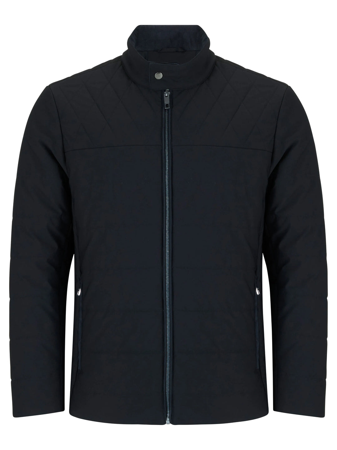 Kemp Casual Coat – Black