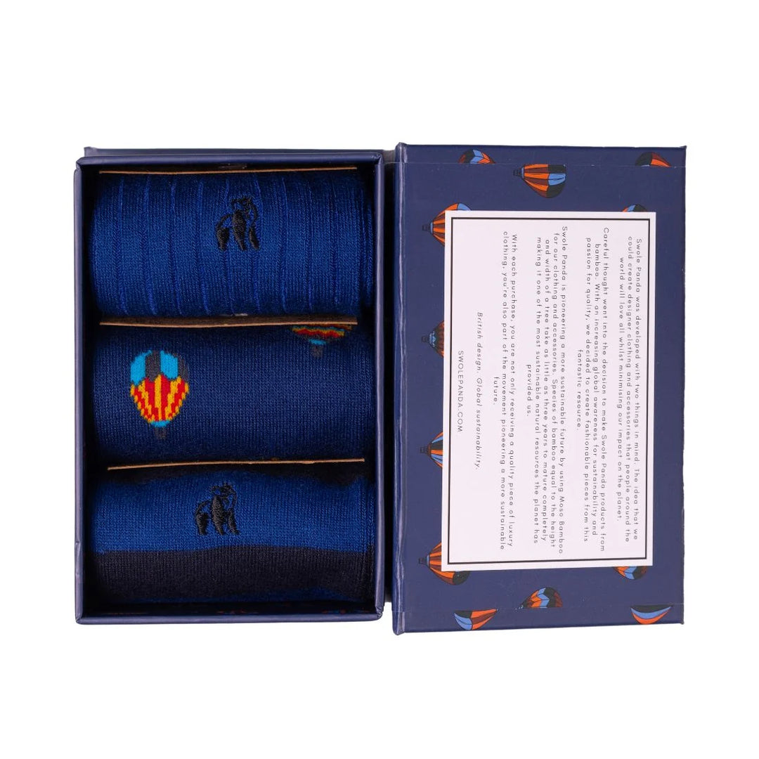 Bamboo Sock Gift Box – 3 Pack