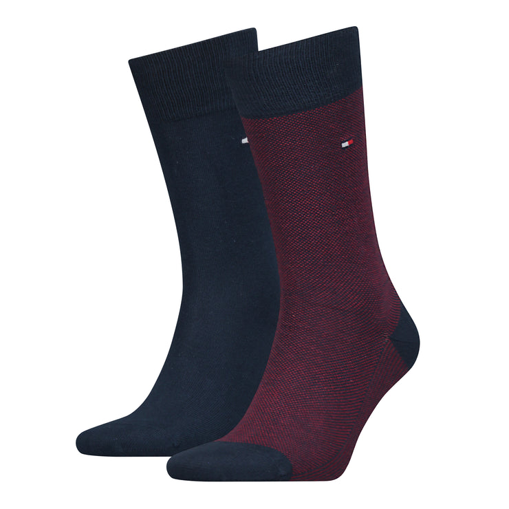 Hilfiger 2 Pack Birdeye Socks