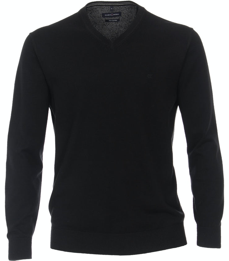 Casa Moda – V-Neck – Regular Fit – Cotton Pullover