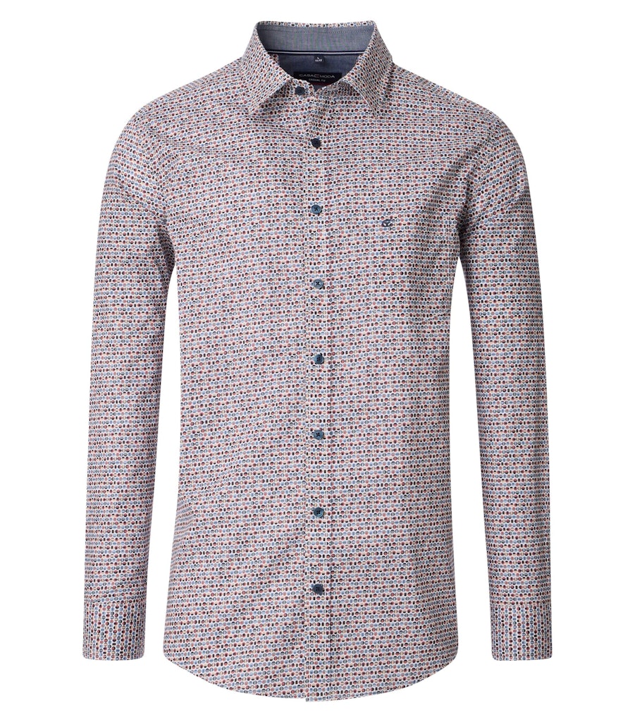 Casa Moda Long Sleeve Casual Fit Shirt