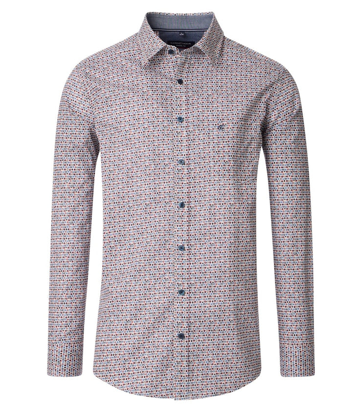 Casa Moda Long Sleeve Casual Fit Shirt