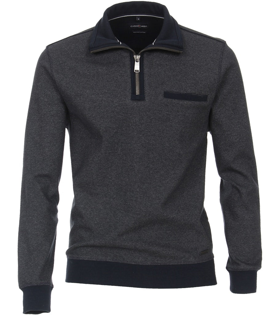 Casa Moda - Regular Fit - Half Zip Jumper