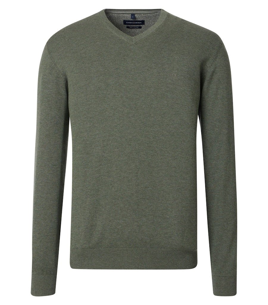 Casa Moda – V-Neck Jumper – Regular Fit