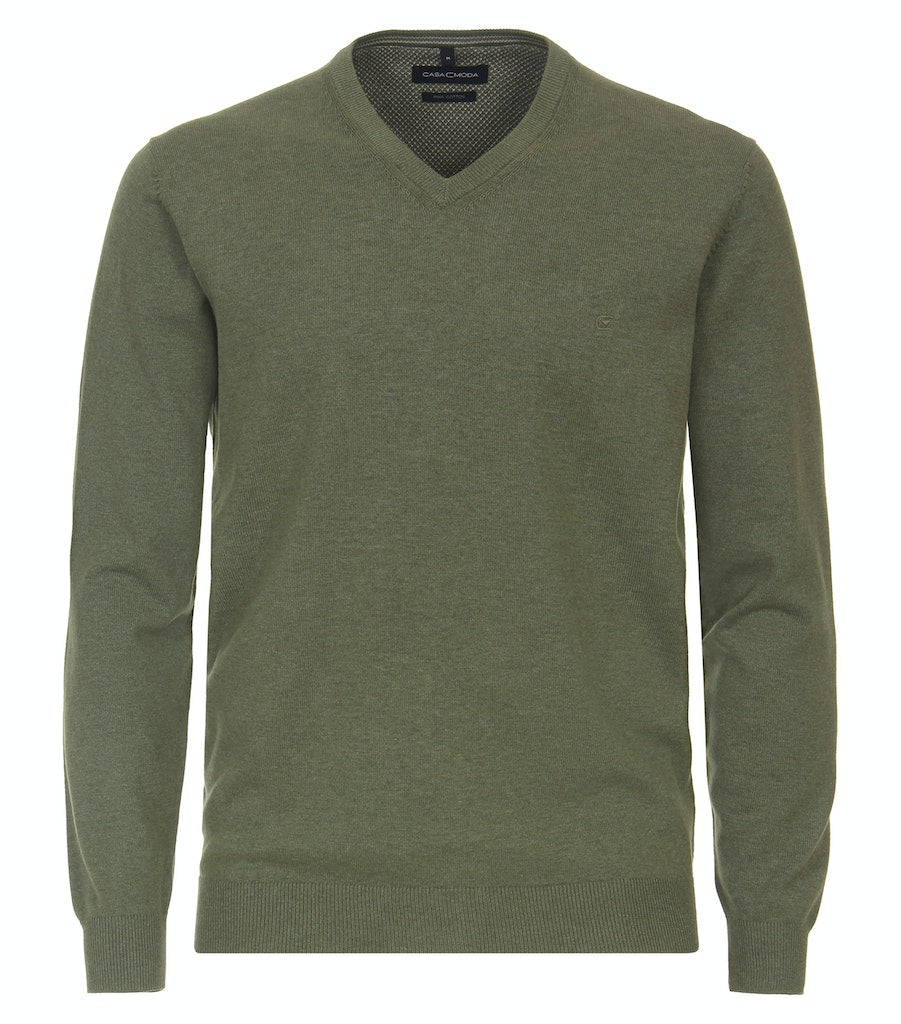 Casa Moda – V-Neck Jumper – Regular Fit