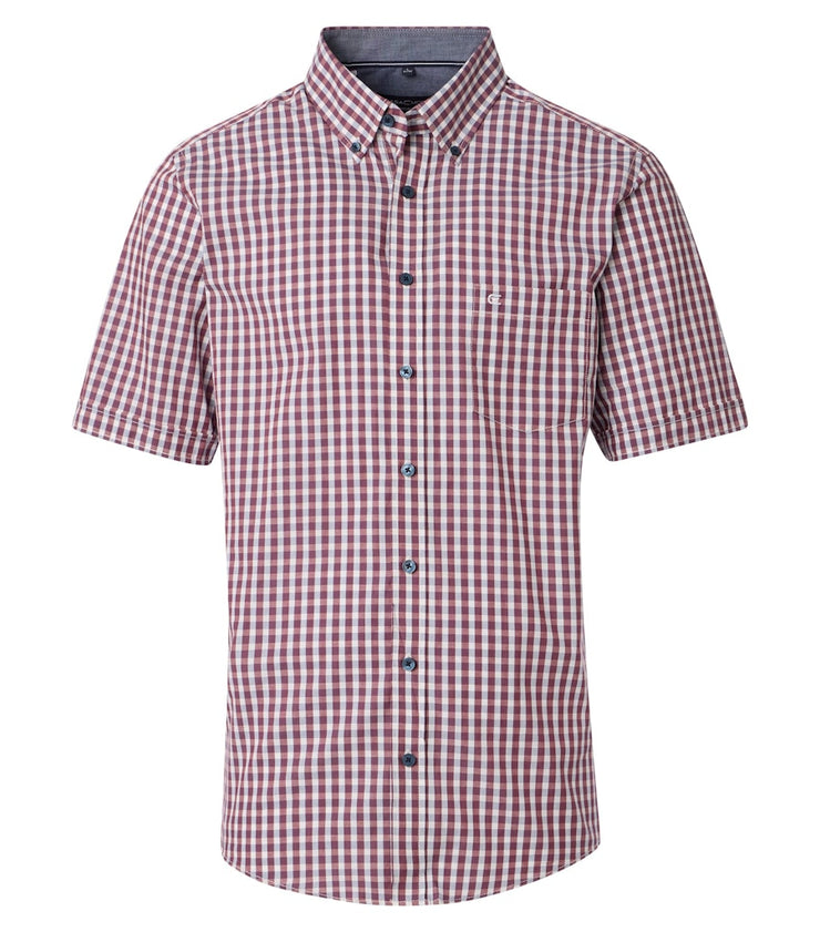 Casa Moda Short Sleeve Casual Fit Shirt