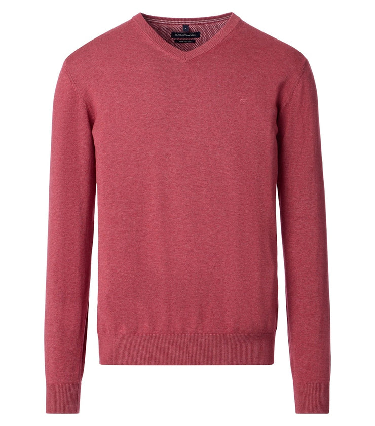 Casa Moda Plain V Neck Jumper