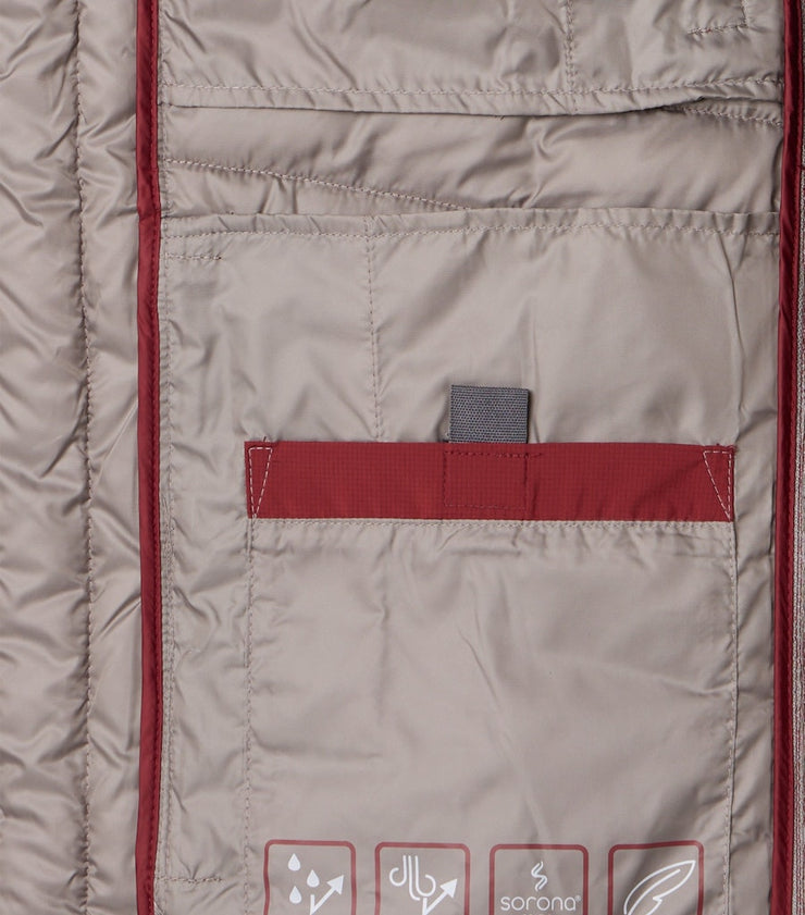 Casa Moda – Sleeveless Waistcoat Bodywarmer – Cranberry