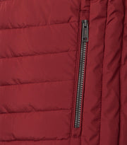 Casa Moda – Sleeveless Waistcoat Bodywarmer – Cranberry