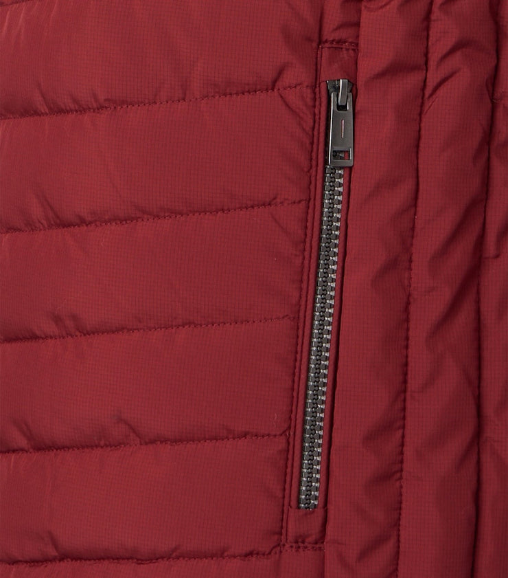 Casa Moda – Sleeveless Waistcoat Bodywarmer – Cranberry