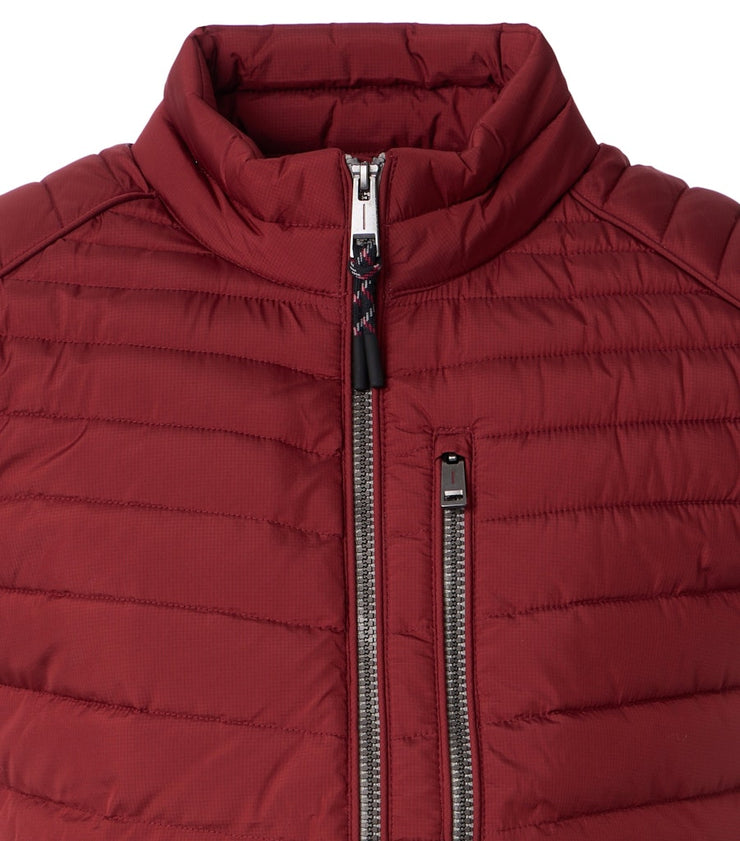 Casa Moda – Sleeveless Waistcoat Bodywarmer – Cranberry