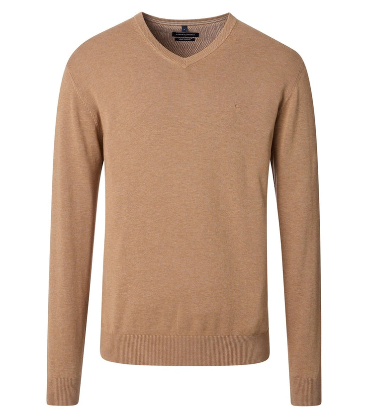 Casa Moda – V-Neck – Regular Fit – Cotton Pullover