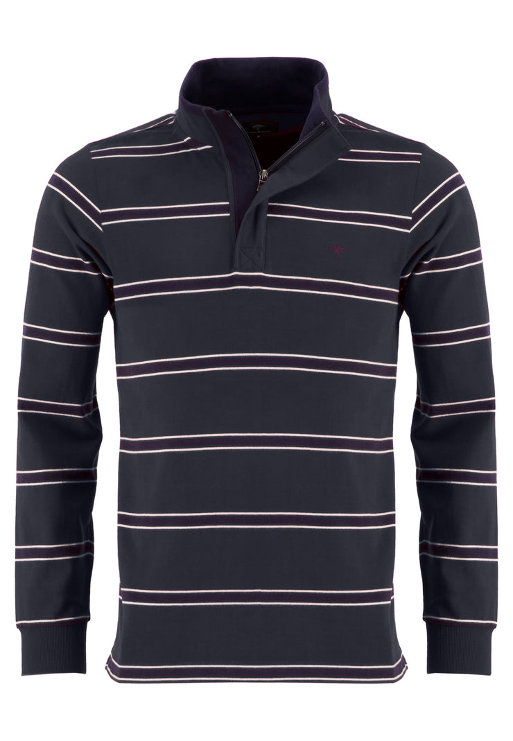Fynch Hatton Rugby Stripe Sweatshirt
