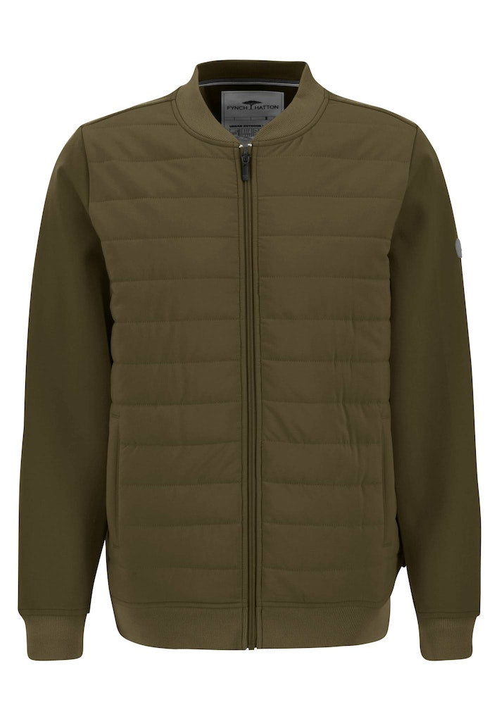 Fynch Hatton – Hybrid Zip Cardigan