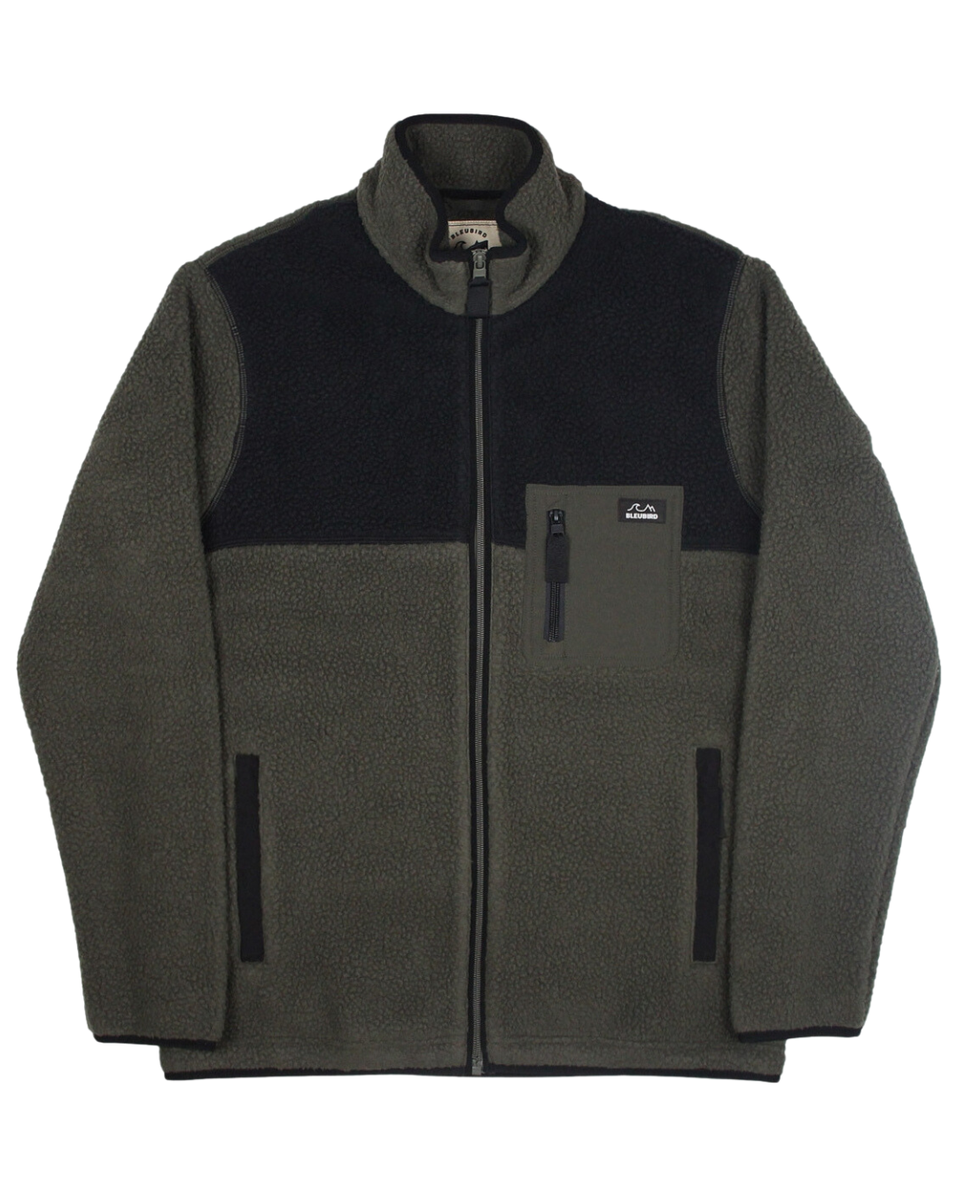 Bleubird – Polar Full Zip Fleece – Forest – Unisex