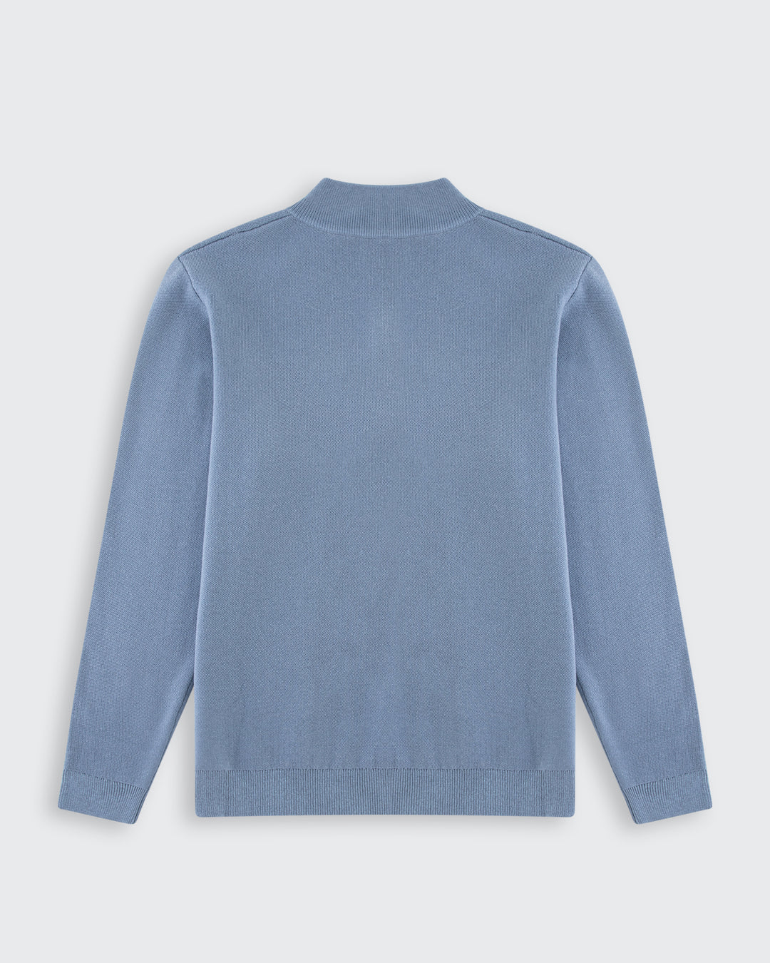 Walker &amp; Hunt – Huxley Quarter Zip - Steel Blue