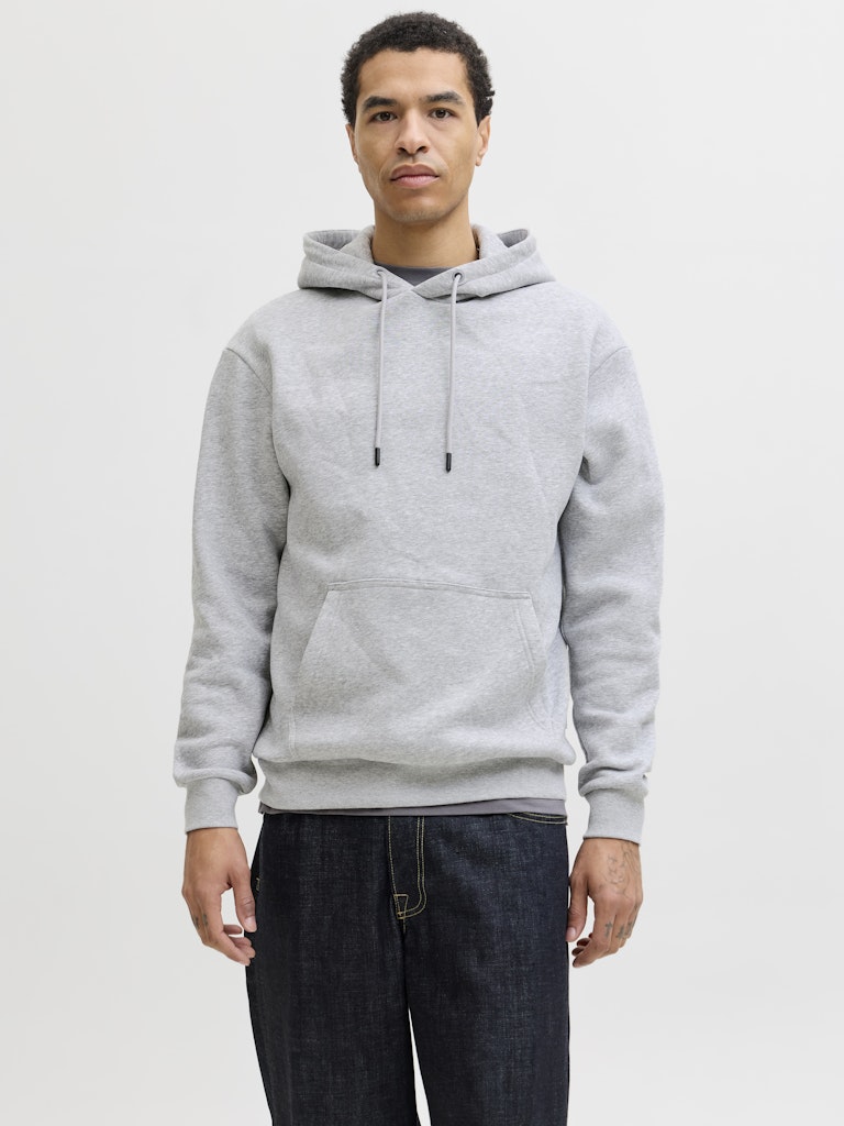 Jack &amp; Jones – Bradley – Relaxed Fit – Grey – Hoodie