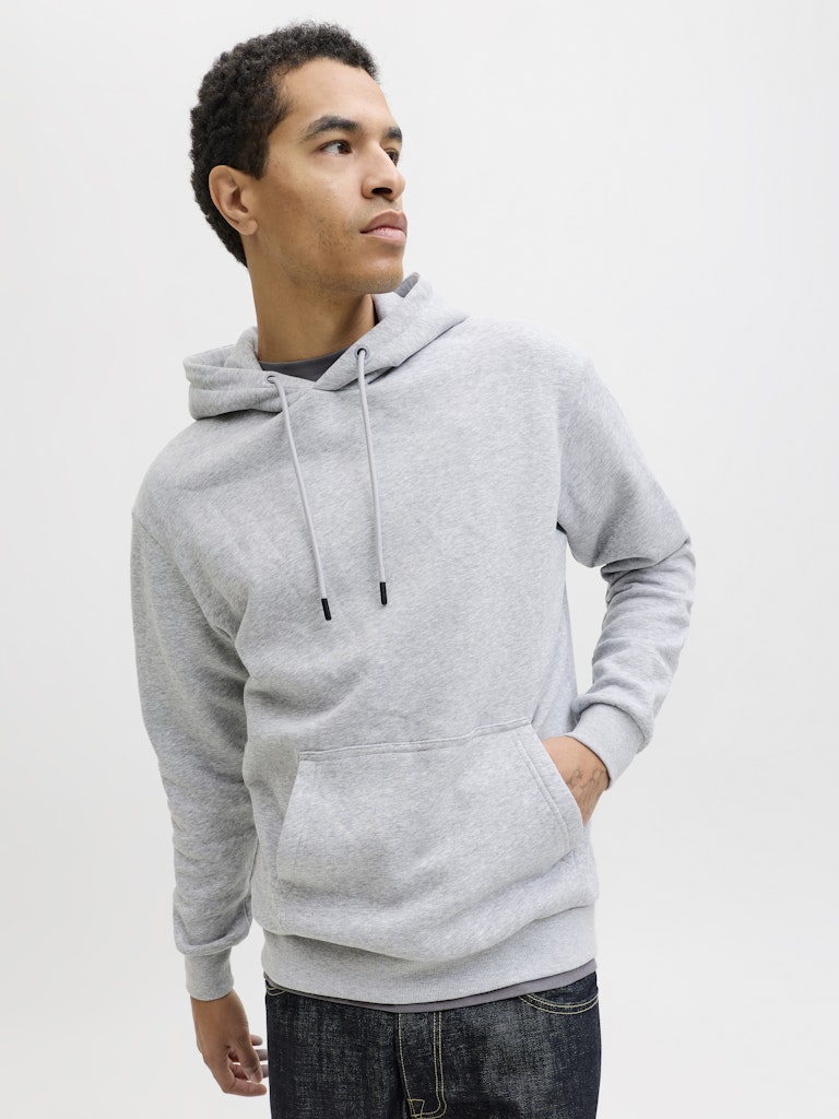 Jack &amp; Jones – Bradley – Relaxed Fit – Grey – Hoodie
