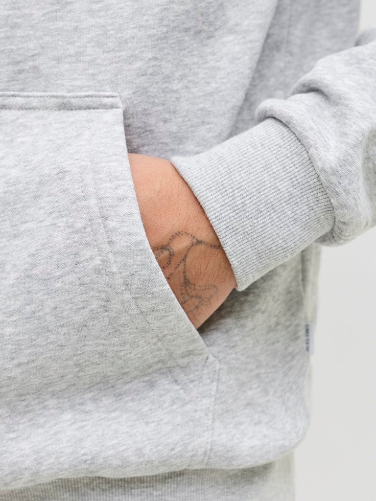 Jack &amp; Jones – Bradley – Relaxed Fit – Grey – Hoodie