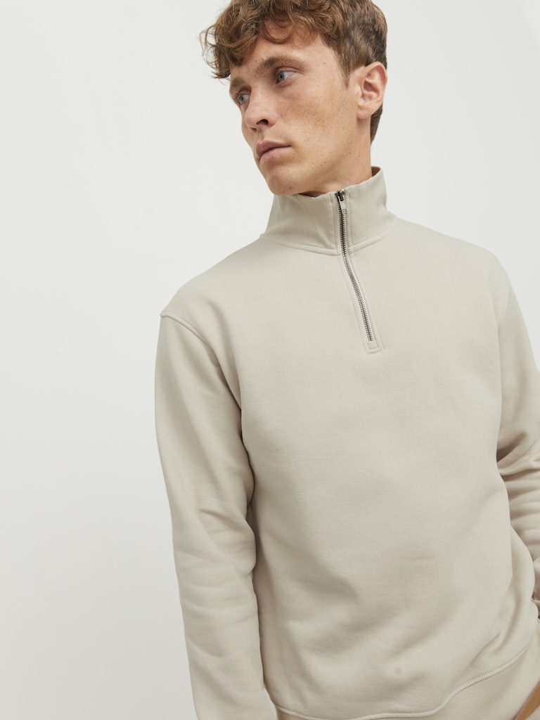Jack &amp; Jones – Bradley – Relaxed Fit – Half Zip Jumper