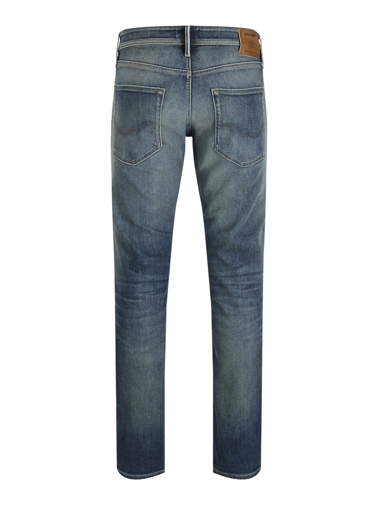 Jack&amp;Jones – Clark – Blue Denim – Regular Fit Jeans