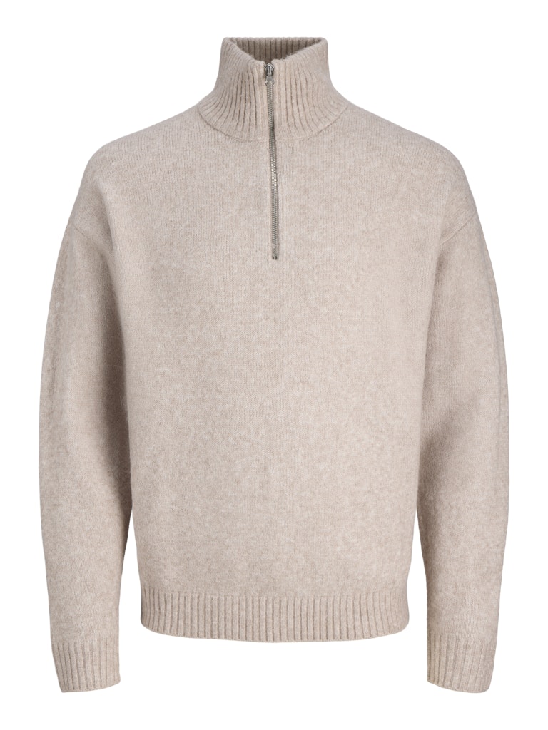 Jack &amp; Jones – Atmosphere - Relaxed Fit –Half Zip Jumper