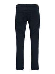 Jack & Jones – Slim Fit – Dark Navy – Glenn Ethan Icon Chino Trousers