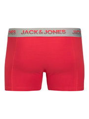 Jack & Jones – JACJADON Solid Trunks 3-Pack – Multicolour