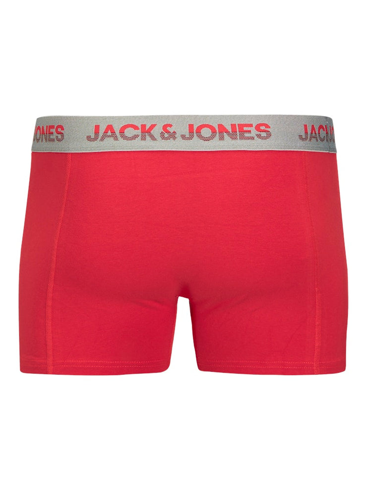 Jack & Jones – JACJADON Solid Trunks 3-Pack – Multicolour