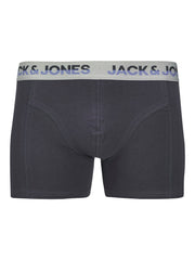 Jack & Jones – JACJADON Solid Trunks 3-Pack – Multicolour