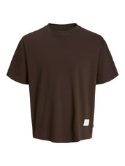 Jack &amp; Jones – Loose Fit – Black – JPRBLACHAD Badge SS Tee