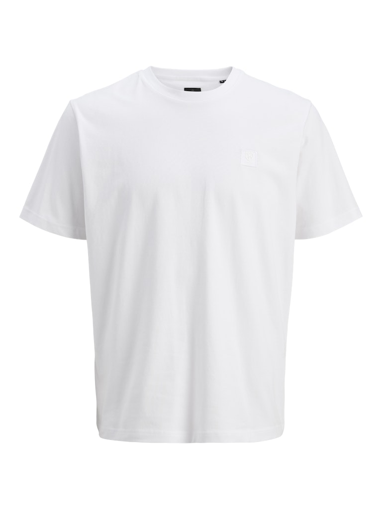 Jack &amp; Jones – Regular Fit – White / Black – Chandler T-Shirt