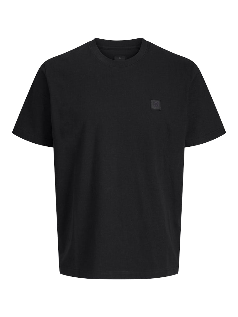 Jack &amp; Jones – Regular Fit – White / Black – Chandler T-Shirt