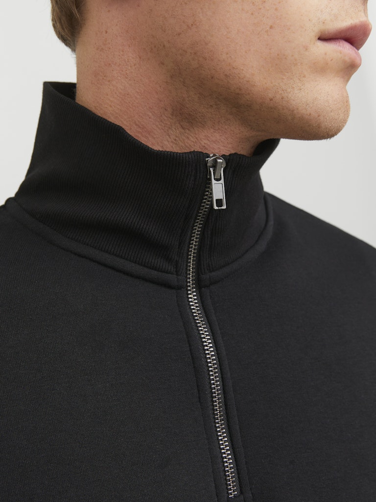 Jack &amp; Jones – Bradley – Relaxed Fit – Half Zip Jumper