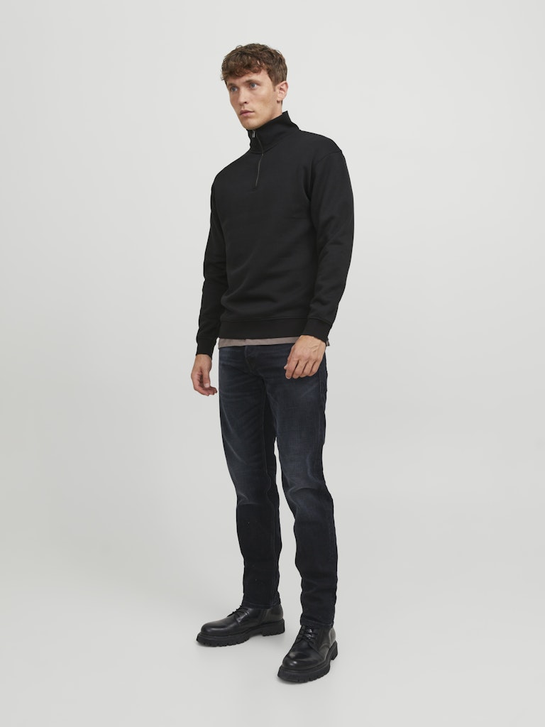 Jack &amp; Jones – Bradley – Relaxed Fit – Half Zip Jumper
