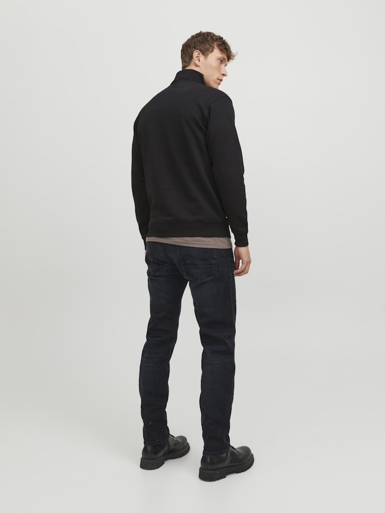 Jack &amp; Jones – Bradley – Relaxed Fit – Half Zip Jumper