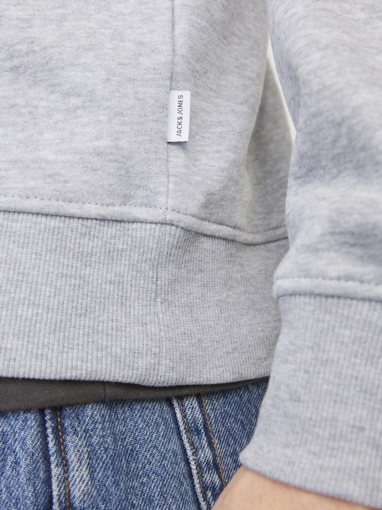 Jack &amp; Jones – Bradley – Relaxed Fit – Half Zip Jumper