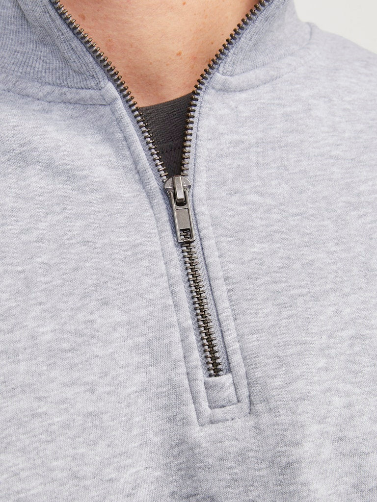 Jack &amp; Jones – Bradley – Relaxed Fit – Half Zip Jumper