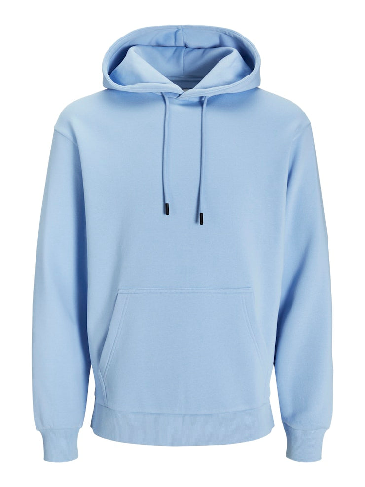 Jack & Jones Relaxed Fit Chambray Blue Recycled Hoodie