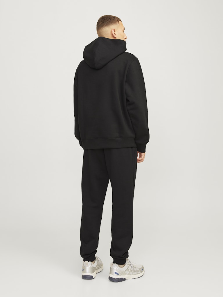 Jack &amp; Jones – Loose Fit – Black – JJEURBAN EDGE Sweat Hoodie