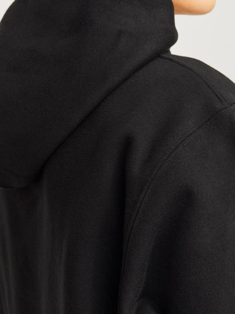 Jack &amp; Jones – Loose Fit – Black – JJEURBAN EDGE Sweat Hoodie