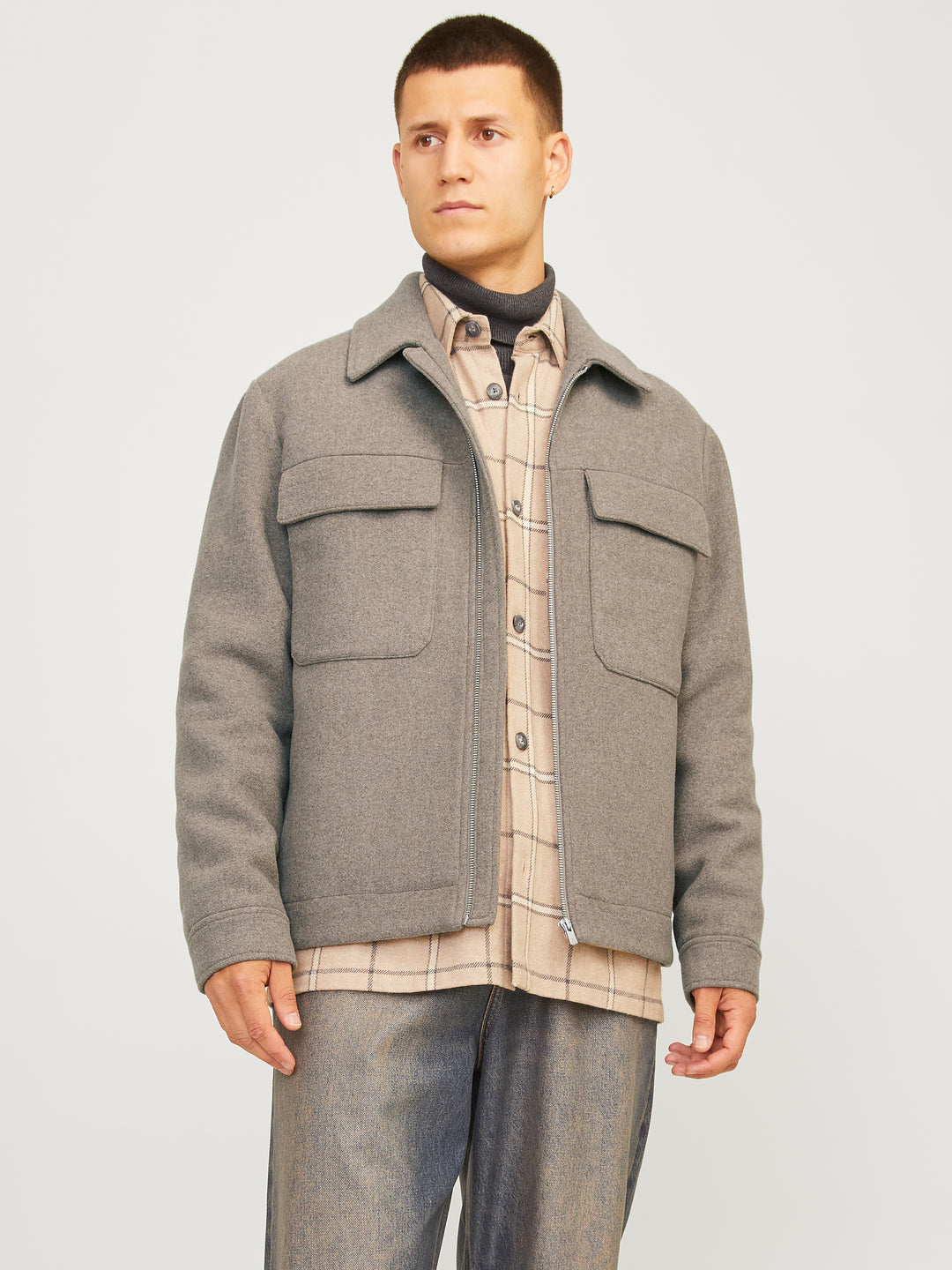 Jack &amp; Jones Wool Blend Jacket