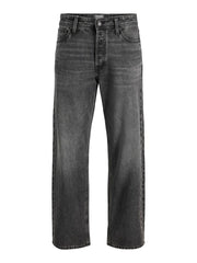 Jack & Jones – Loose Fit – Black Sand – JJIEDDIE JJORIGINAL SBD 766 Jeans