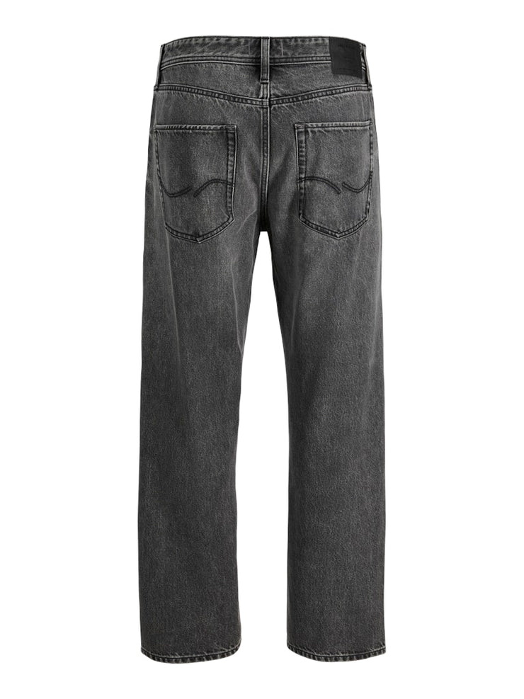 Jack & Jones – Loose Fit – Black Sand – JJIEDDIE JJORIGINAL SBD 766 Jeans