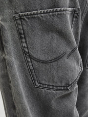 Jack & Jones – Loose Fit – Black Sand – JJIEDDIE JJORIGINAL SBD 766 Jeans