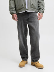 Jack & Jones – Loose Fit – Black Sand – JJIEDDIE JJORIGINAL SBD 766 Jeans