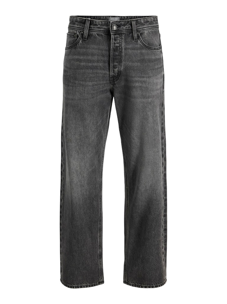 Jack & Jones – Loose Fit – Black Sand – JJIEDDIE JJORIGINAL SBD 766 Jeans