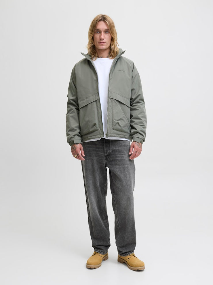 Jack & Jones – Loose Fit – Black Sand – JJIEDDIE JJORIGINAL SBD 766 Jeans